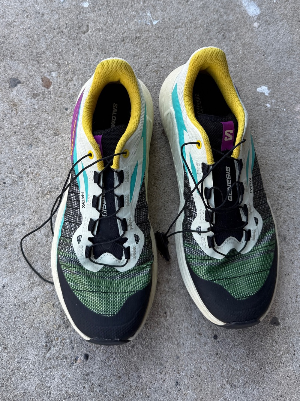 Salomon Genesis trail running shoes